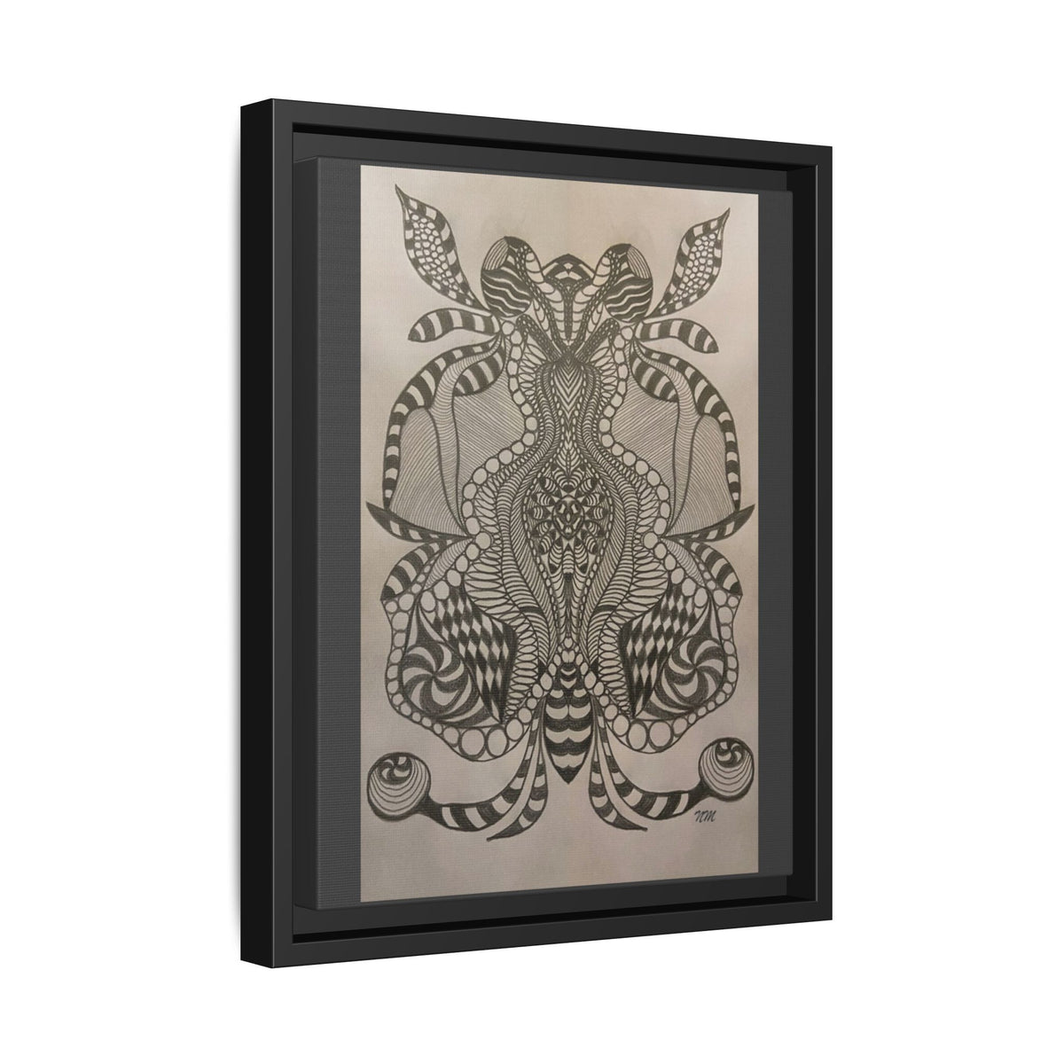 Matte Canvas, Framed (Multi-color)