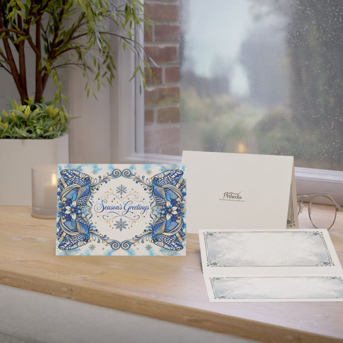 Icicles — Season’s Greetings Card