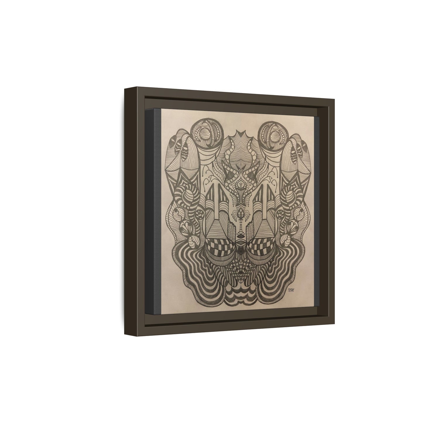 Matte Canvas, Framed (Multi-color)