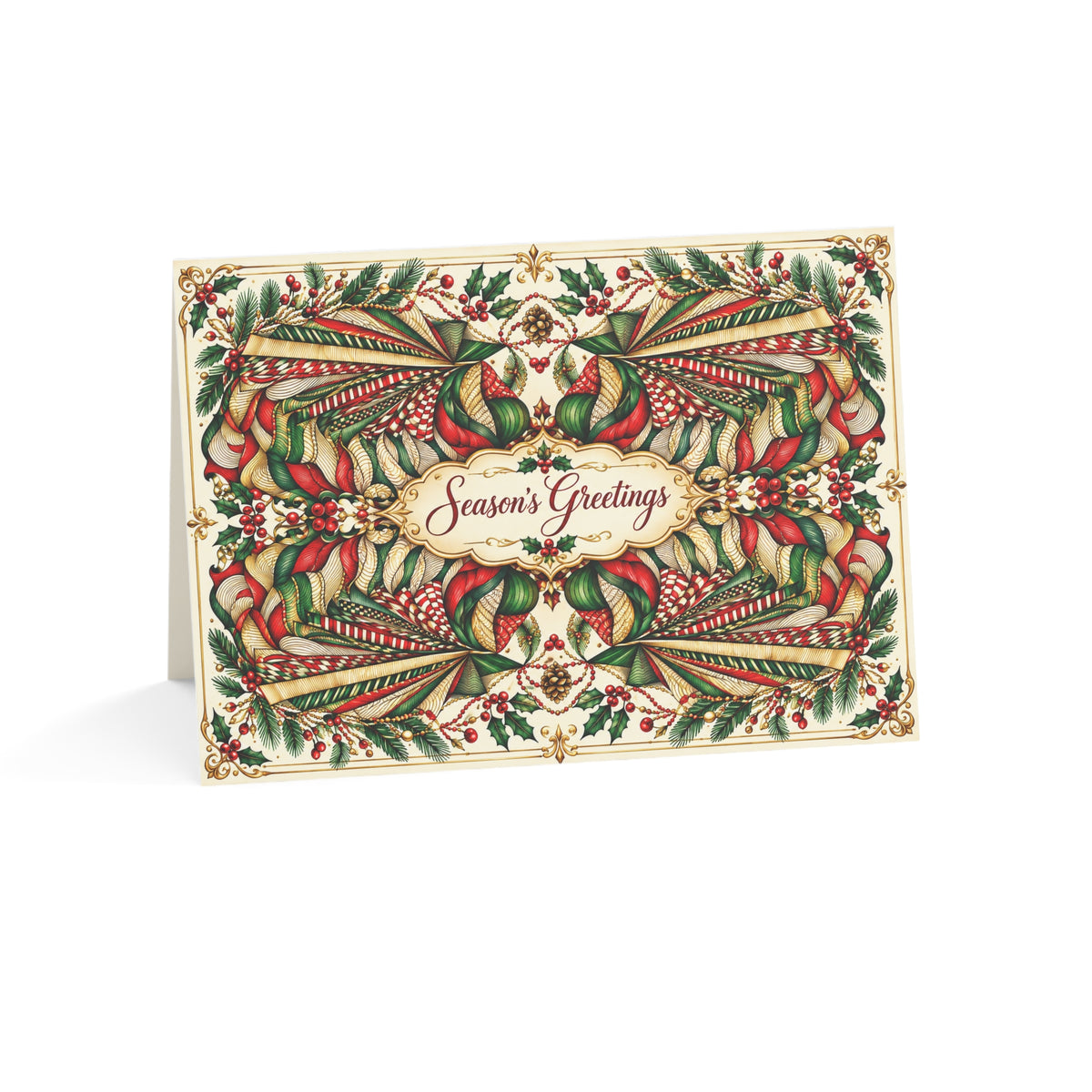 Holiday Evergreen — Season’s Greetings Card