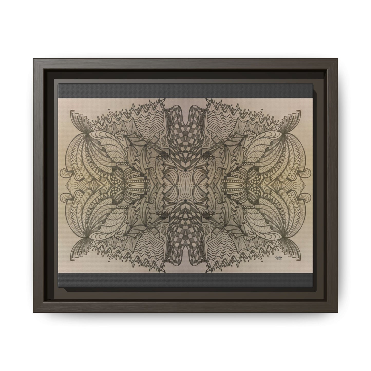 Matte Canvas, Framed (Multi-color)