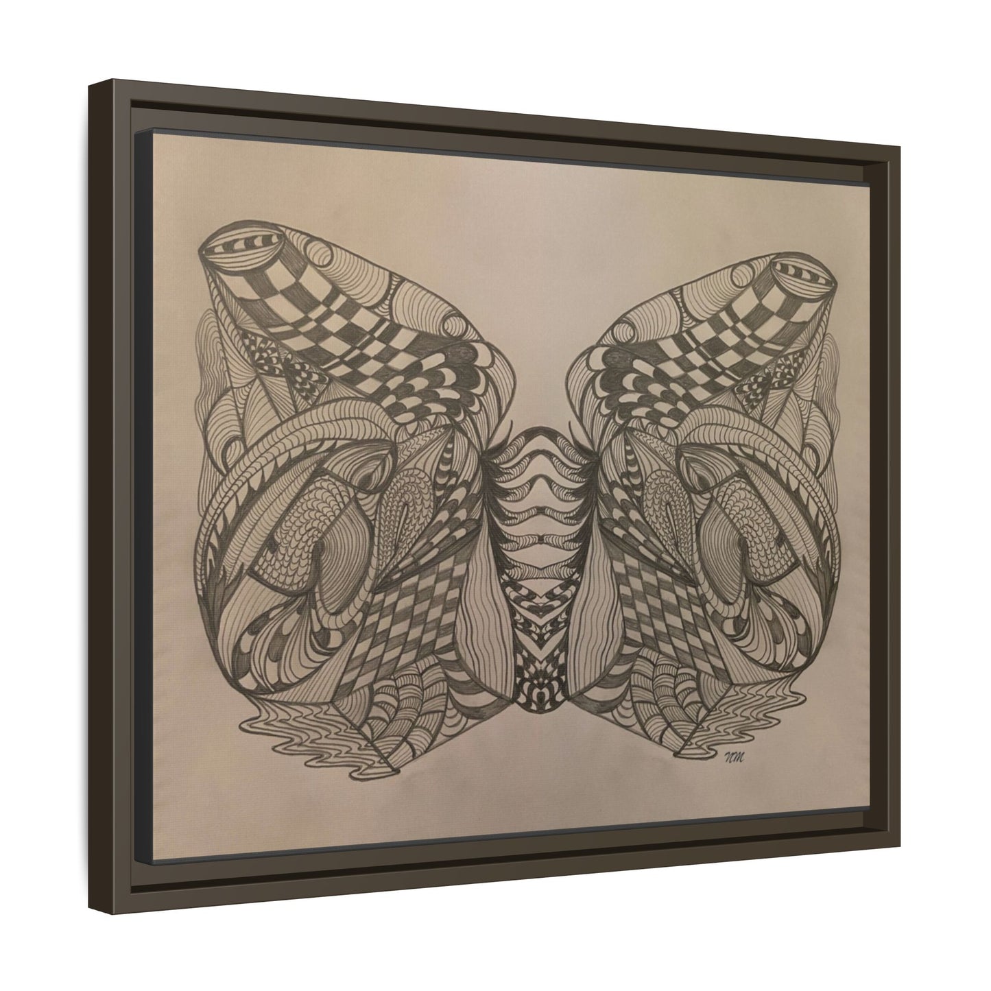 Matte Canvas, Framed (Multi-color)