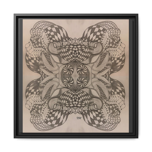 Matte Canvas, Framed (Multi-color)