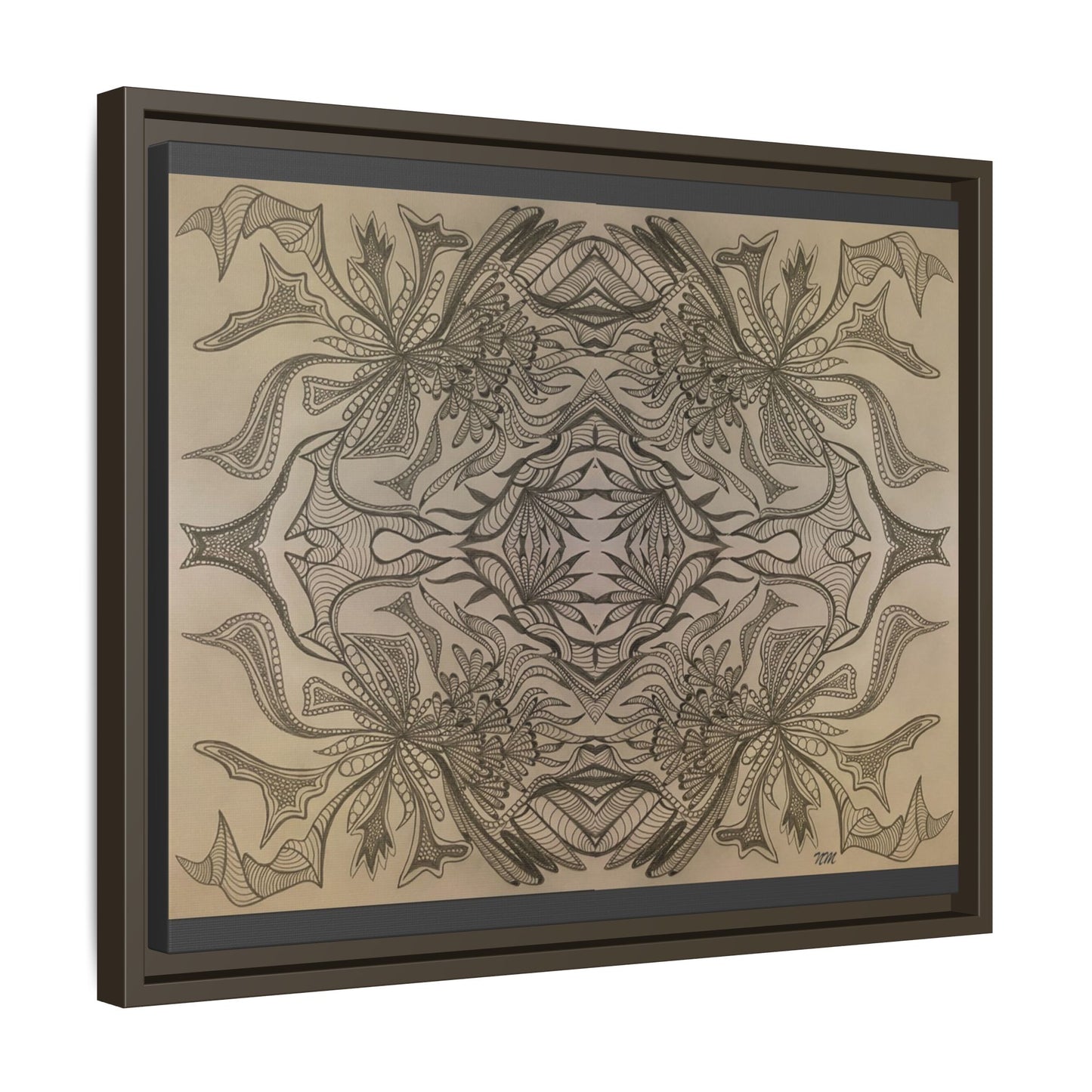 Matte Canvas, Framed (Multi-color)