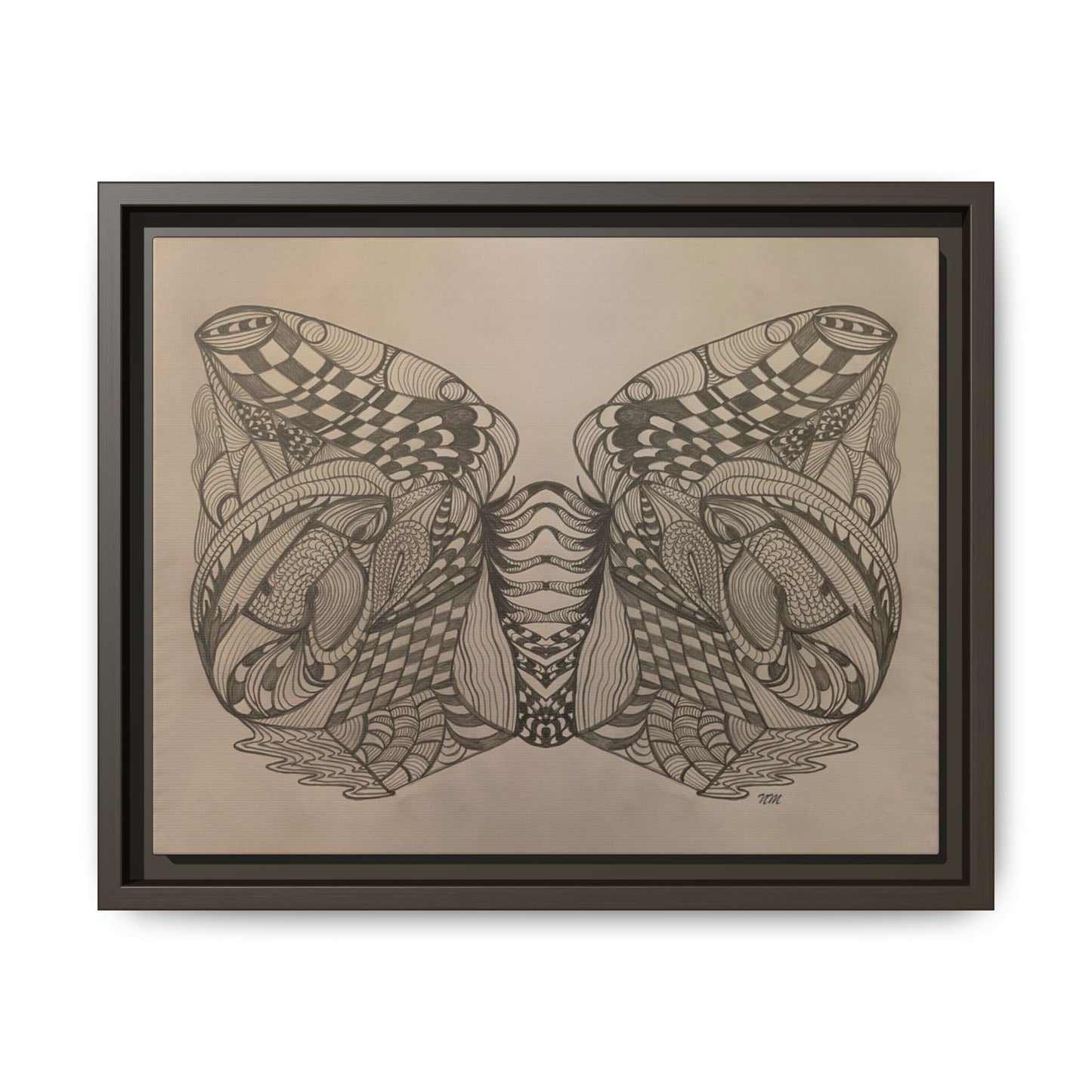 Matte Canvas, Framed (Multi-color)