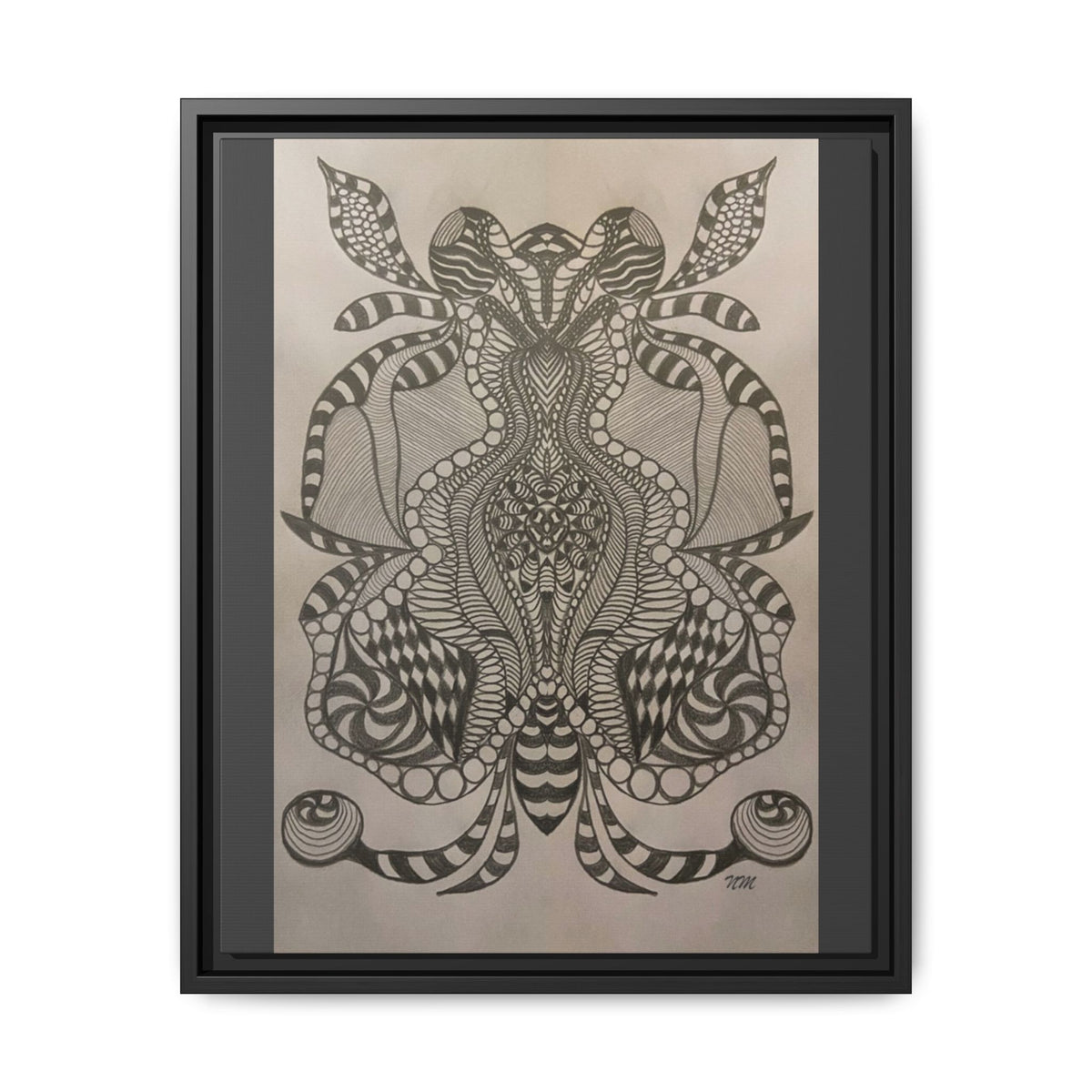 Matte Canvas, Framed (Multi-color)