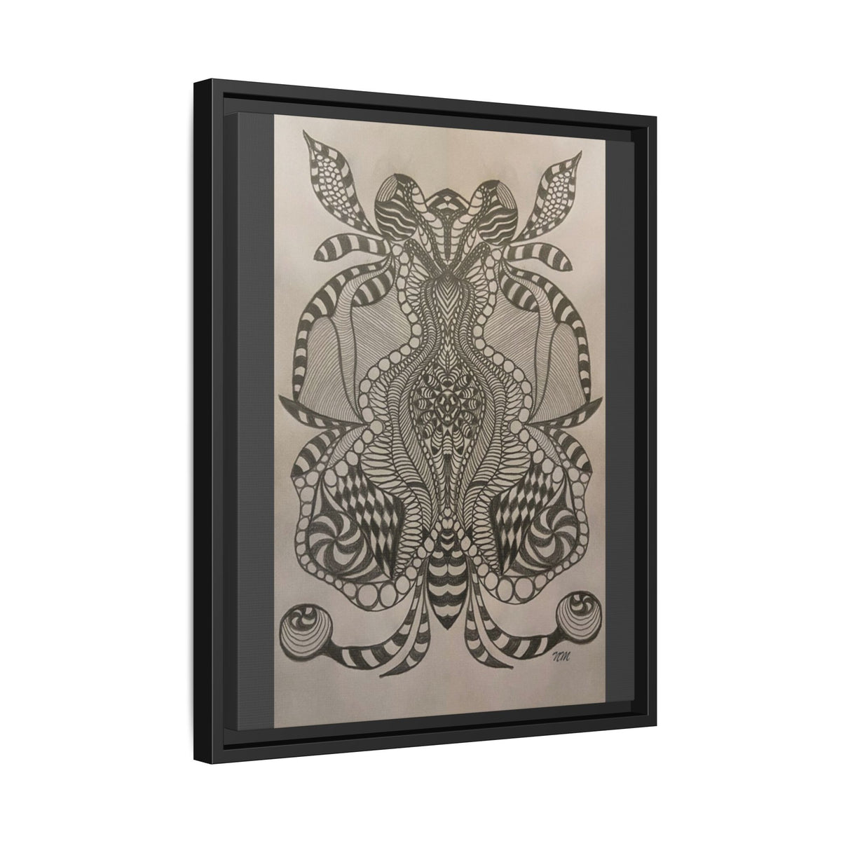 Matte Canvas, Framed (Multi-color)
