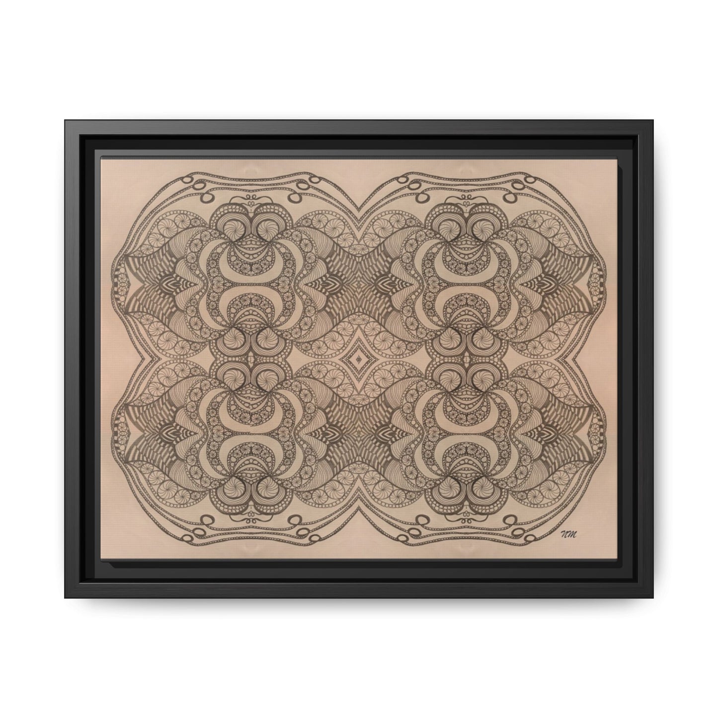 Matte Canvas, Framed (Multi-color)