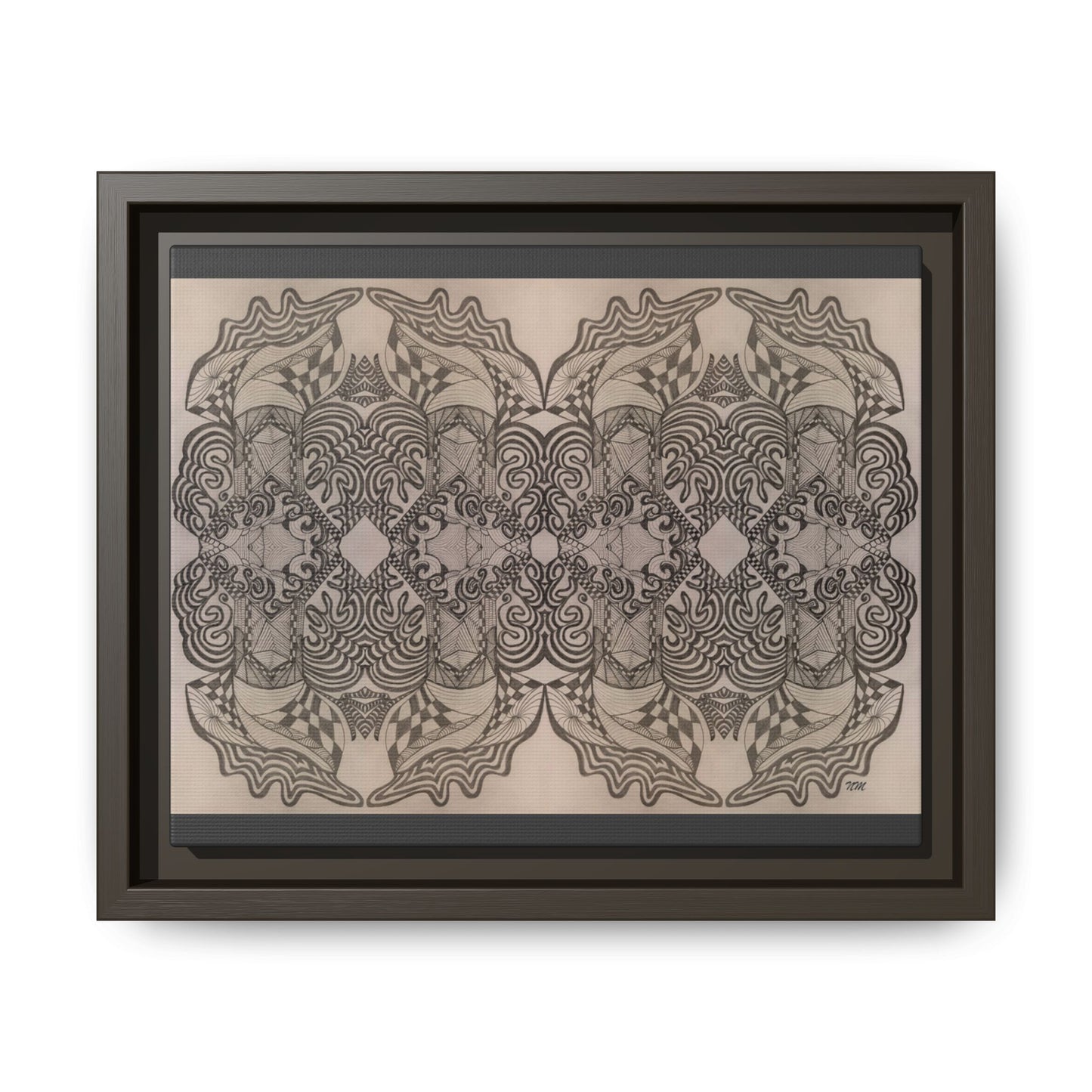 Matte Canvas, Framed (Multi-color)