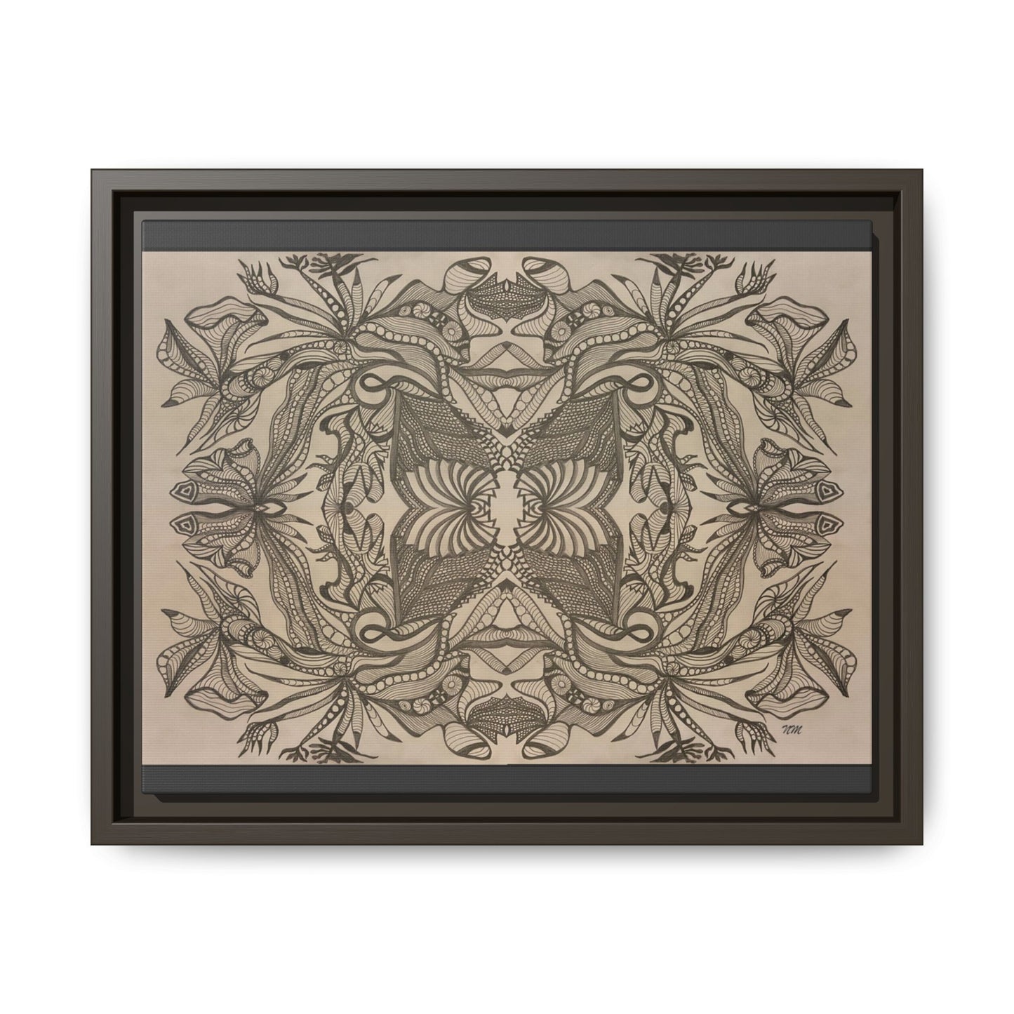 Matte Canvas, Framed (Multi-color)