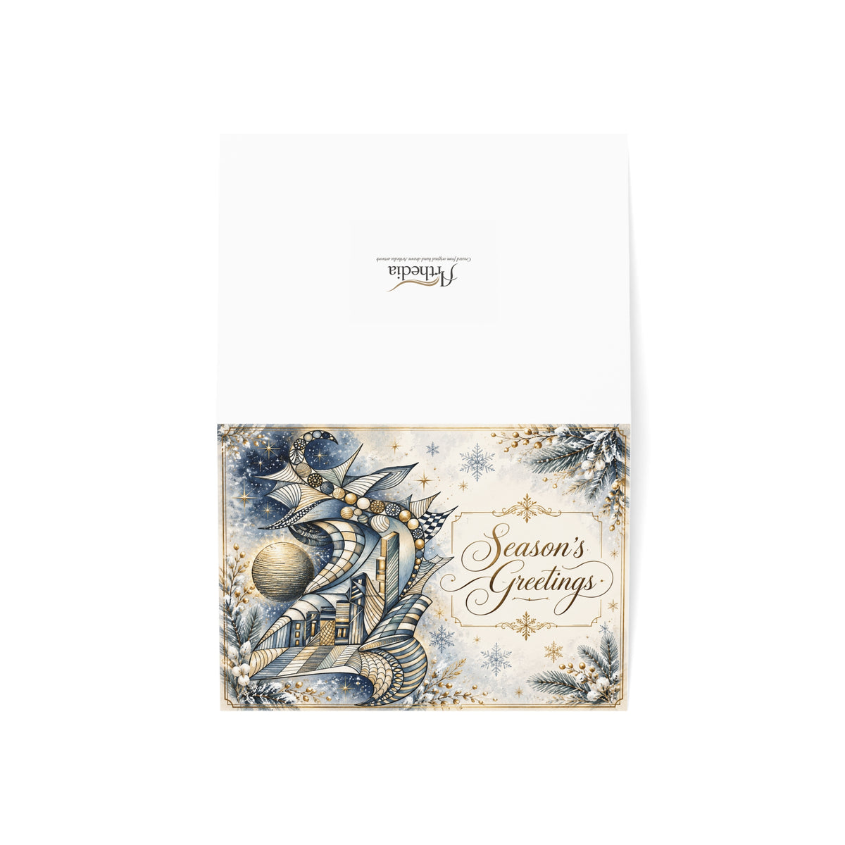 Moonlit City — Season’s Greetings Card