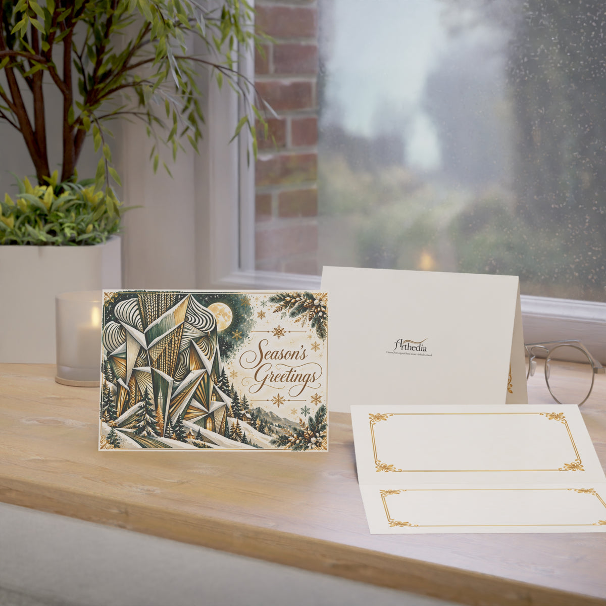 Alpine Night — Season’s Greetings Card