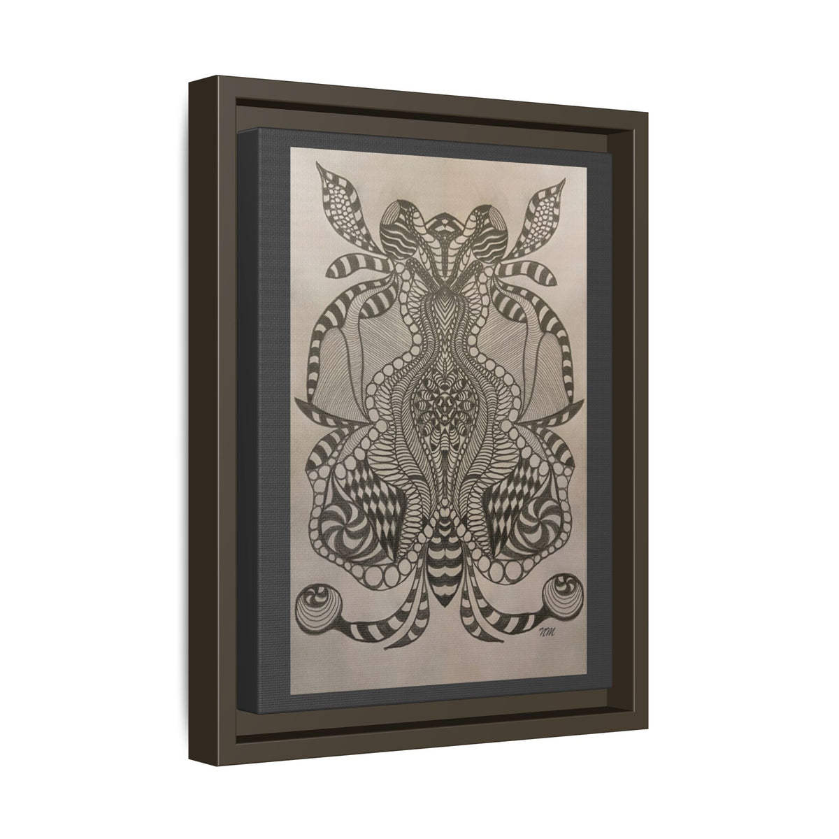 Matte Canvas, Framed (Multi-color)