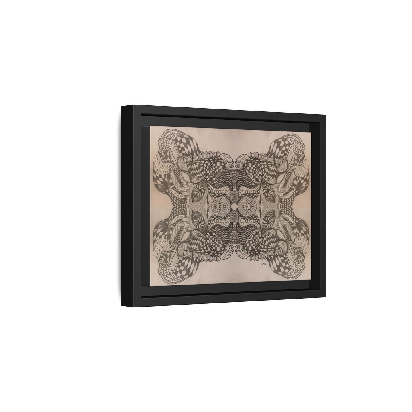 Matte Canvas, Framed (Multi-color)