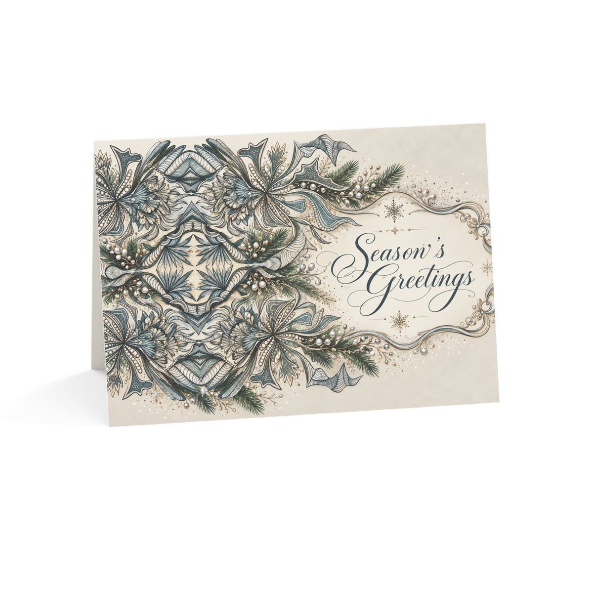 Frosted Grace — Season’s Greetings Card