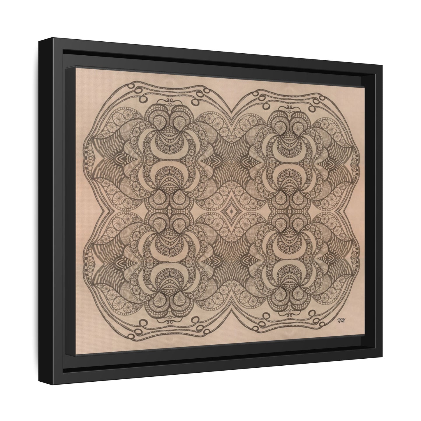 Matte Canvas, Framed (Multi-color)