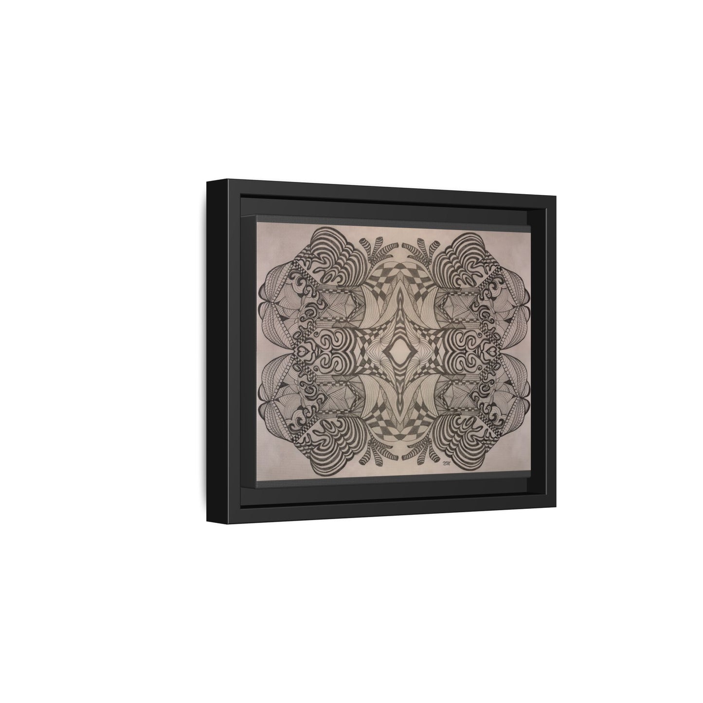 Matte Canvas, Framed (Multi-color)