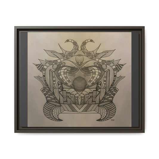 Matte Canvas, Framed (Multi-color)