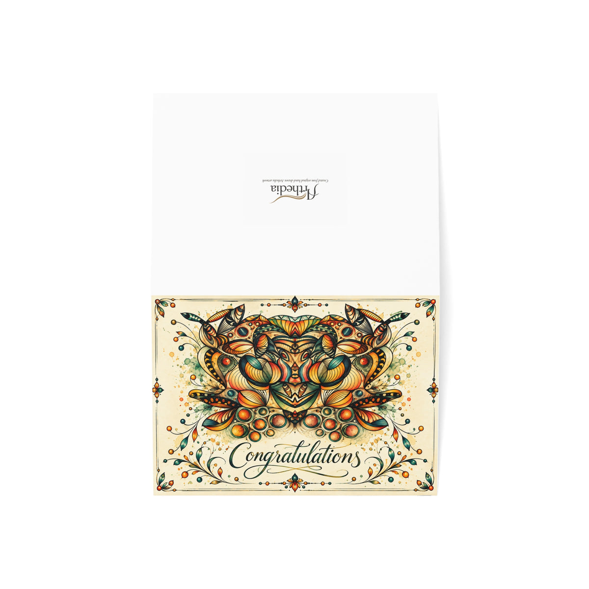 Wild Harmony — Congratulations Greeting Card