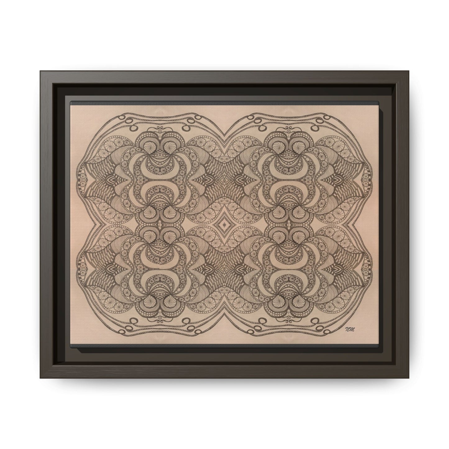 Matte Canvas, Framed (Multi-color)