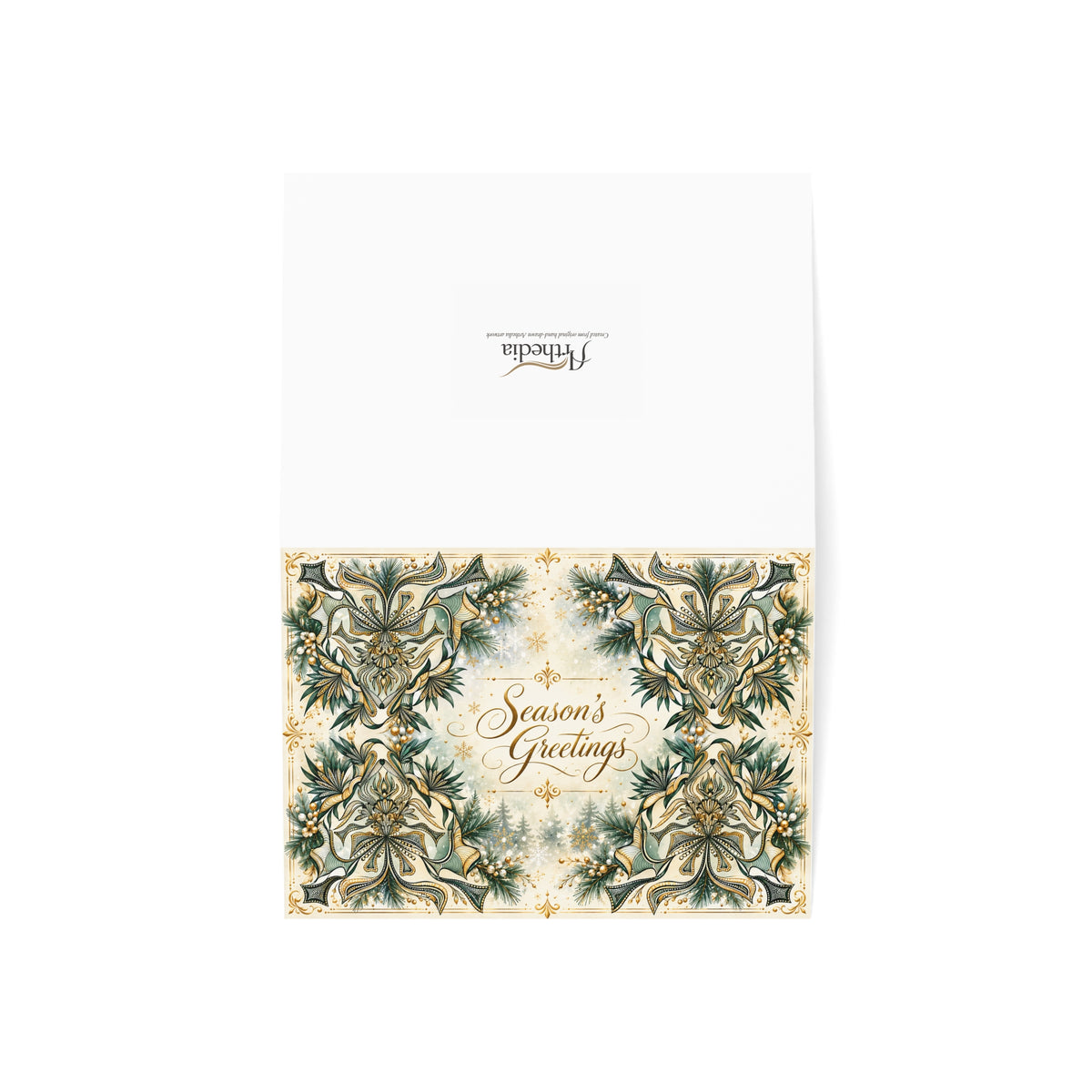 Evergreen Grace — Season’s Greetings Card