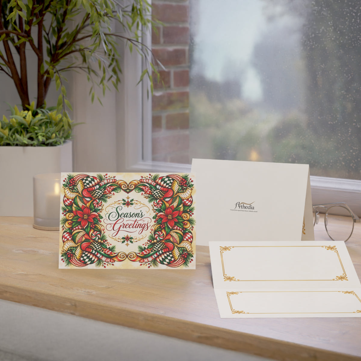 Holiday Joy — Season’s Greetings Card