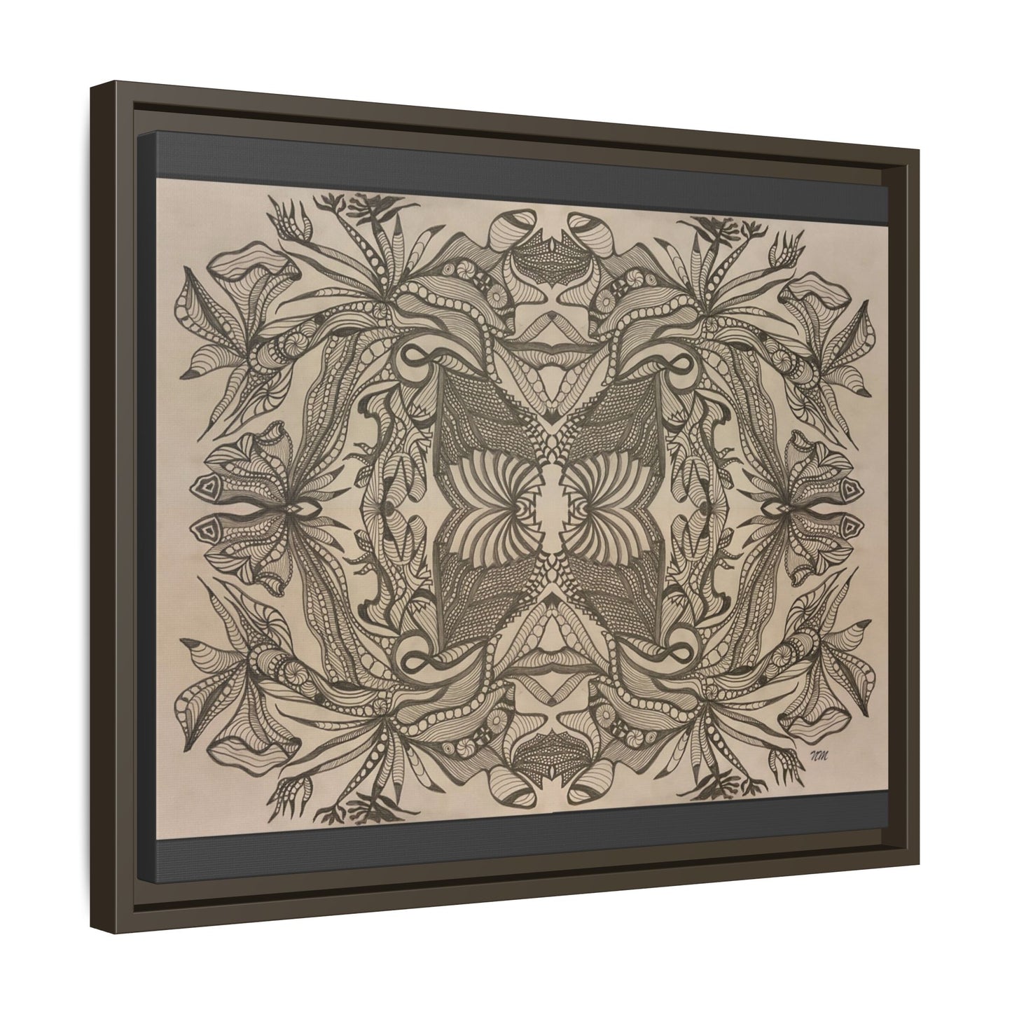 Matte Canvas, Framed (Multi-color)