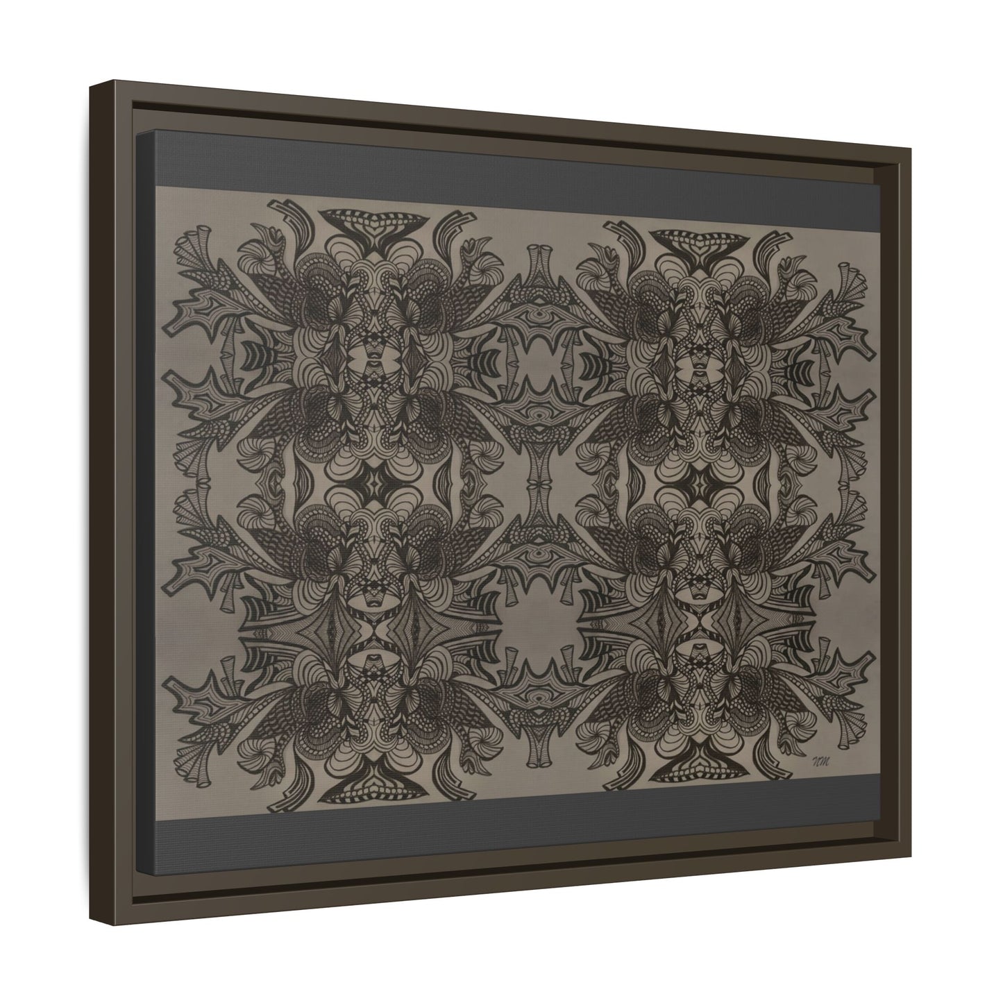 Matte Canvas, Framed (Multi-color)