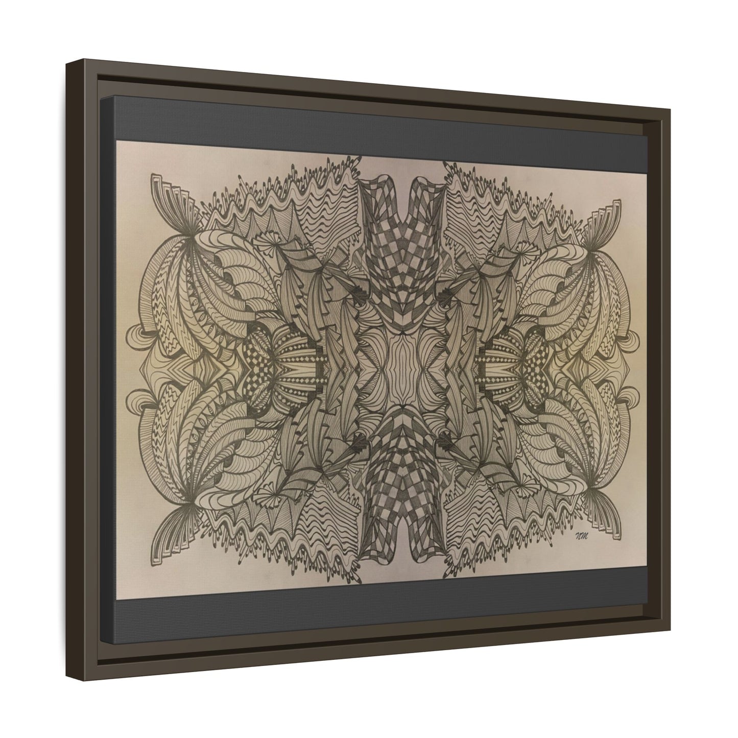 Matte Canvas, Framed (Multi-color)