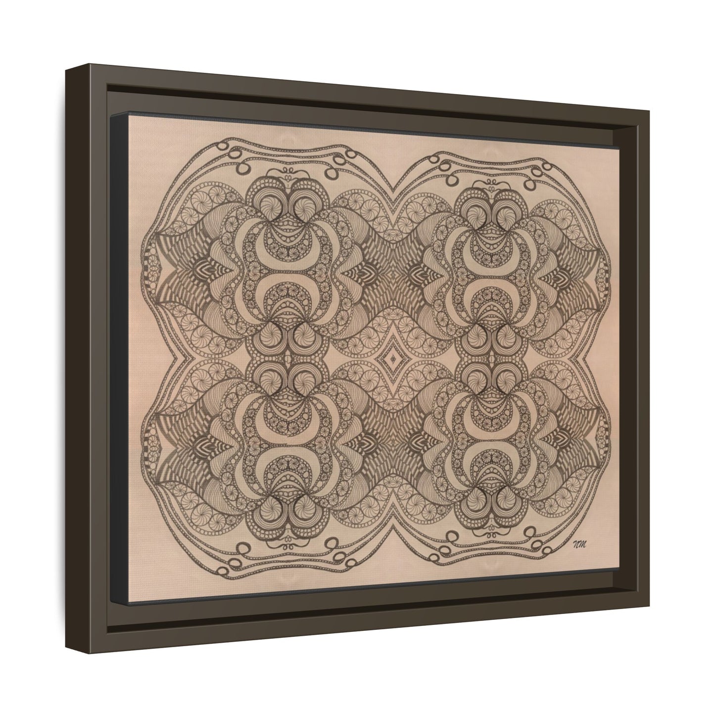 Matte Canvas, Framed (Multi-color)