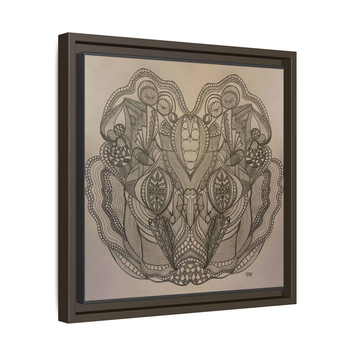 Matte Canvas, Framed (Multi-color)