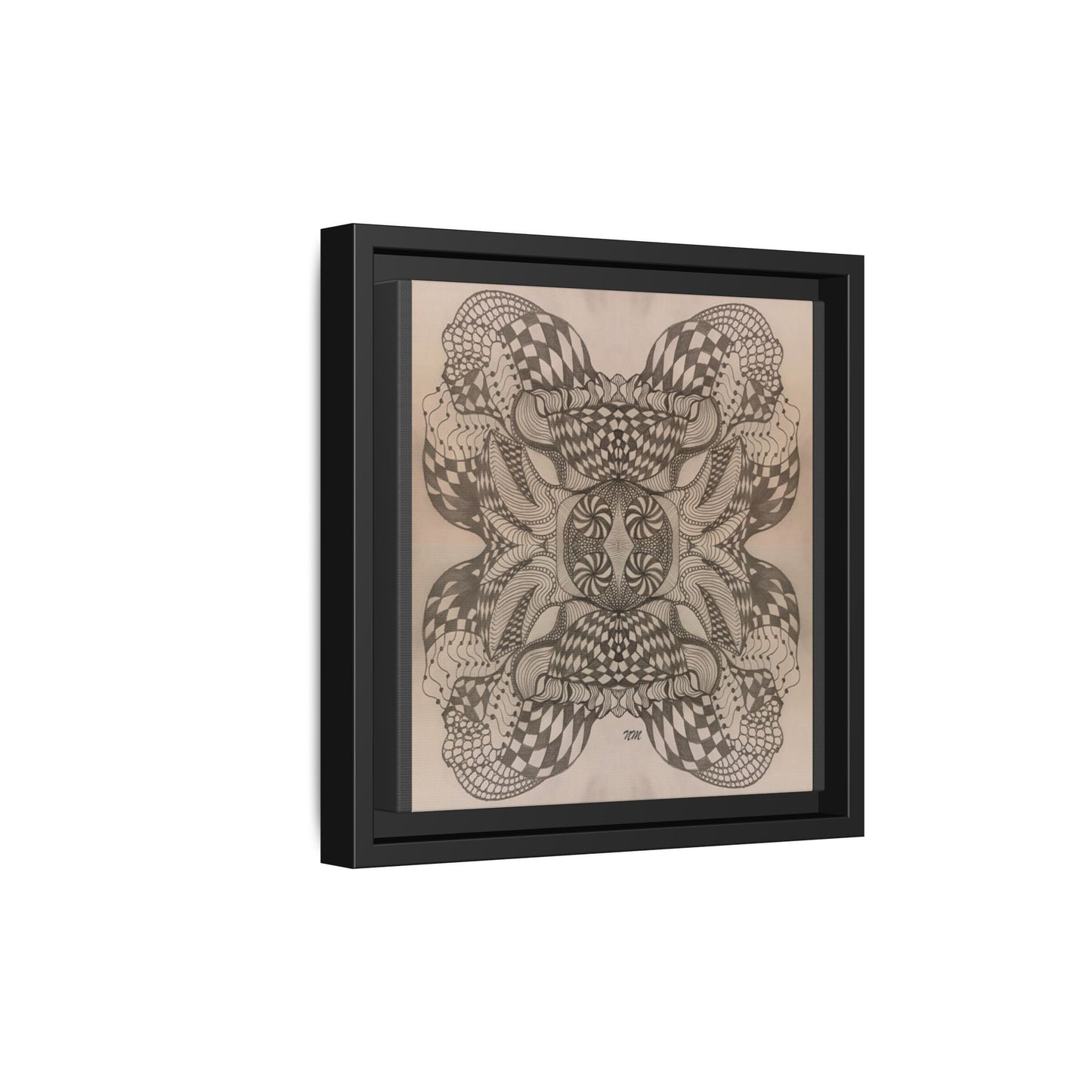 Matte Canvas, Framed (Multi-color)