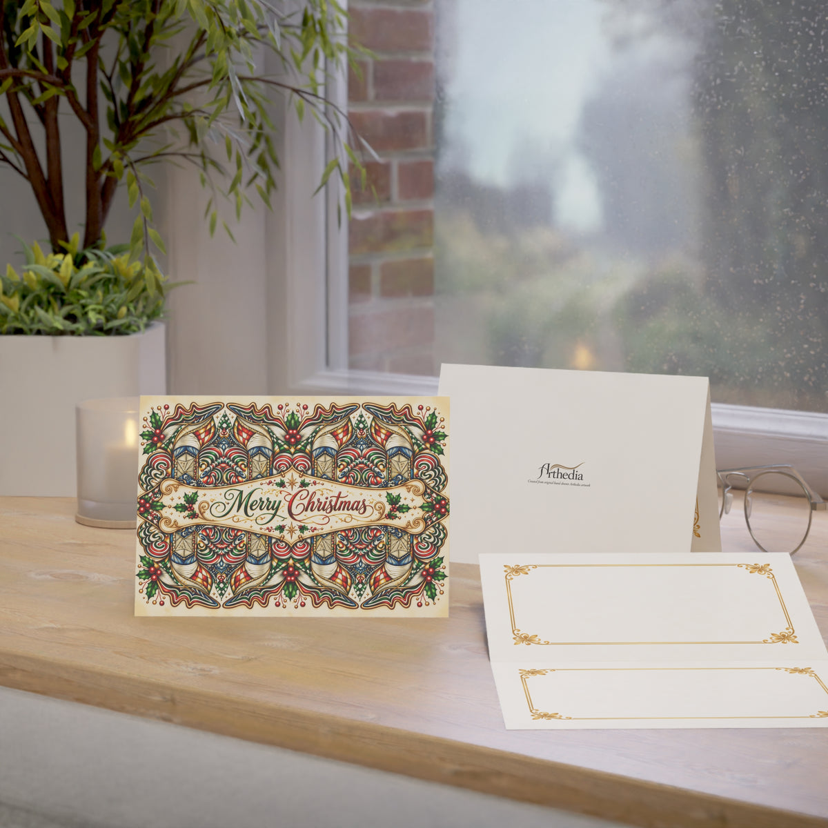 Christmas Joy — Merry Christmas Greeting Card