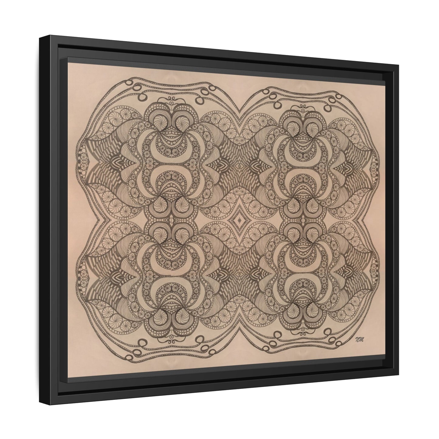 Matte Canvas, Framed (Multi-color)