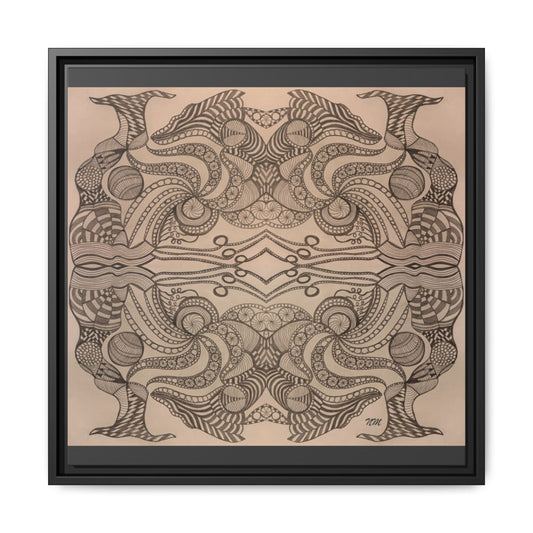 Matte Canvas, Framed (Multi-color)
