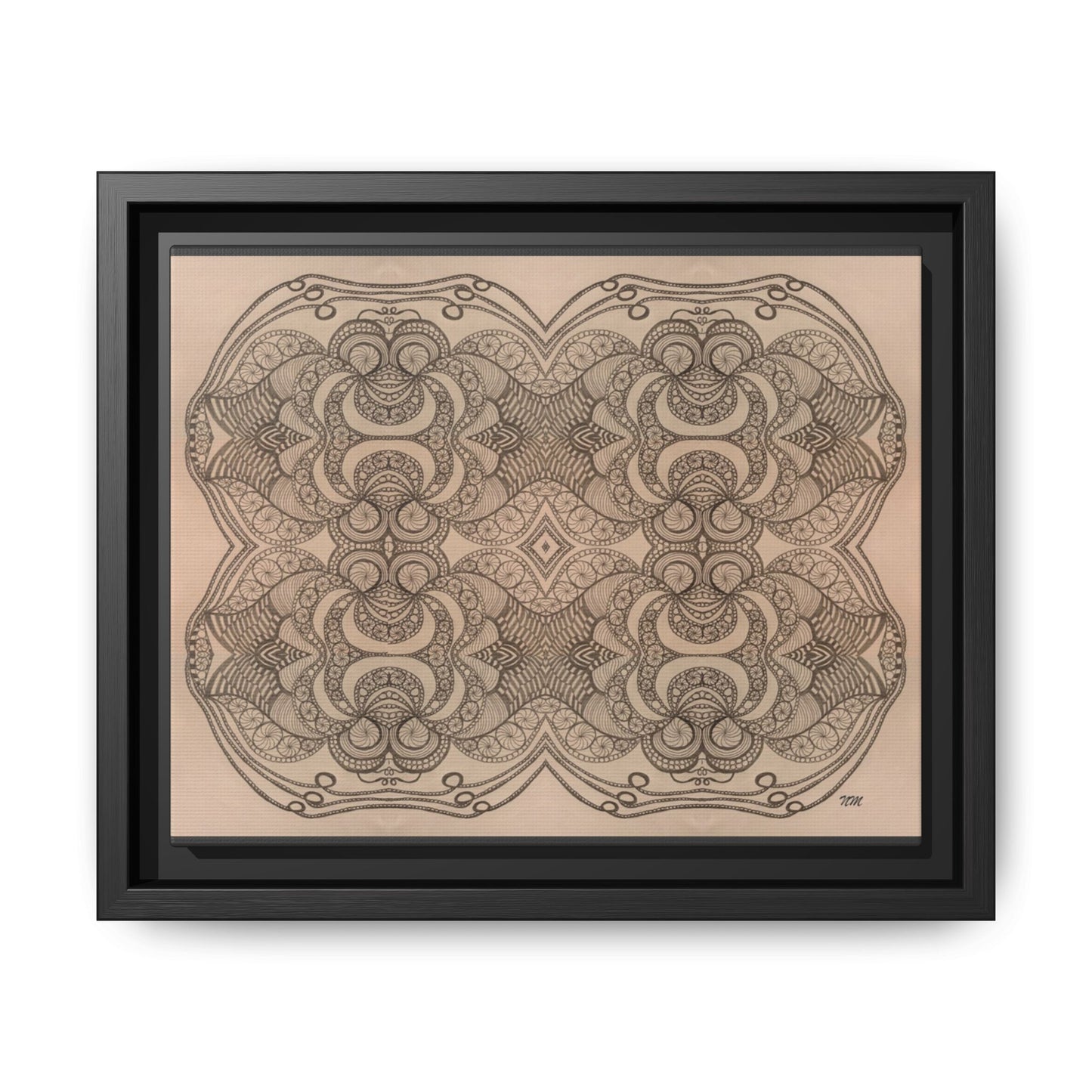 Matte Canvas, Framed (Multi-color)
