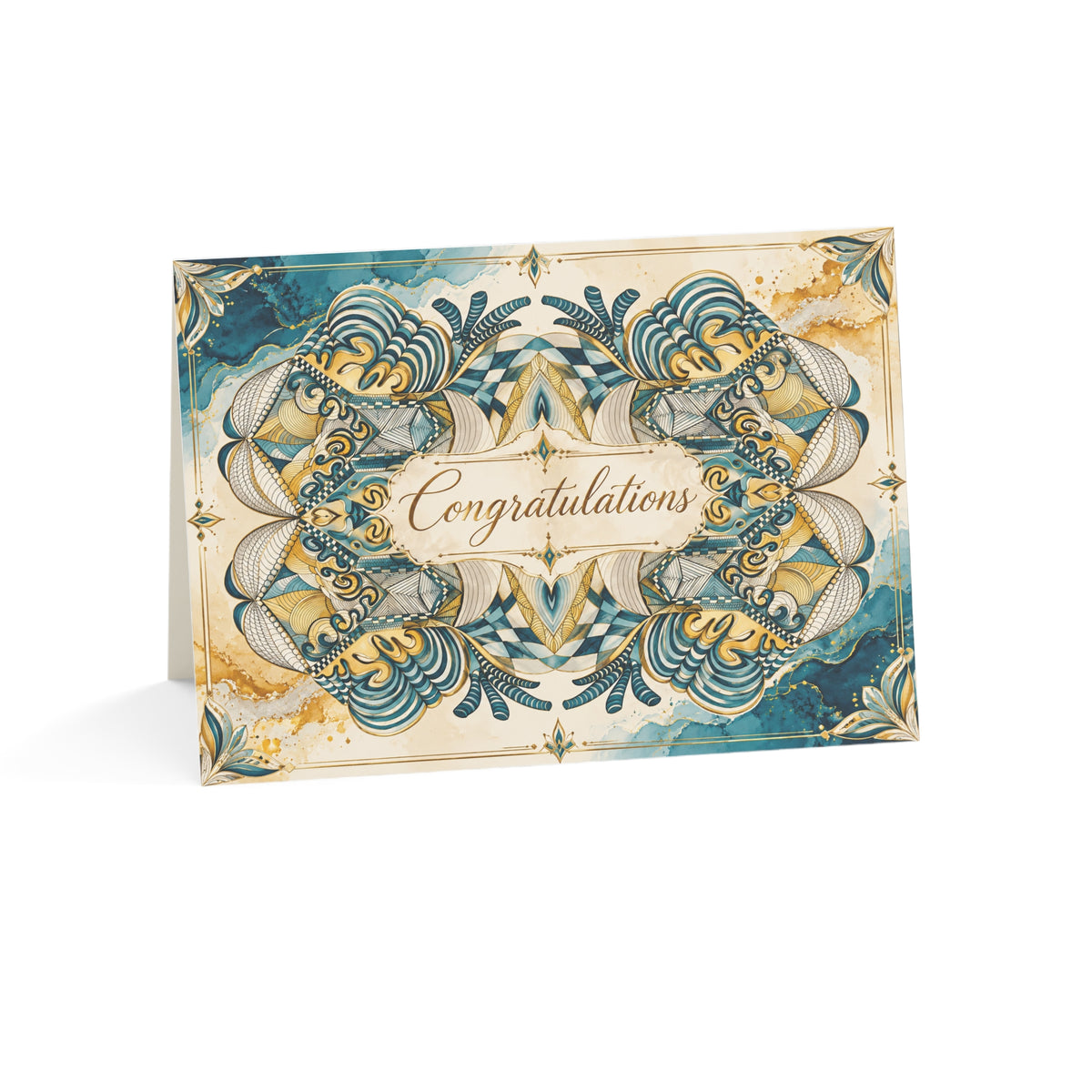 Waves — Congratulations Greeting Card
