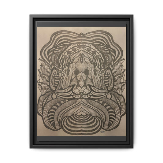 Matte Canvas, Framed (Multi-color)