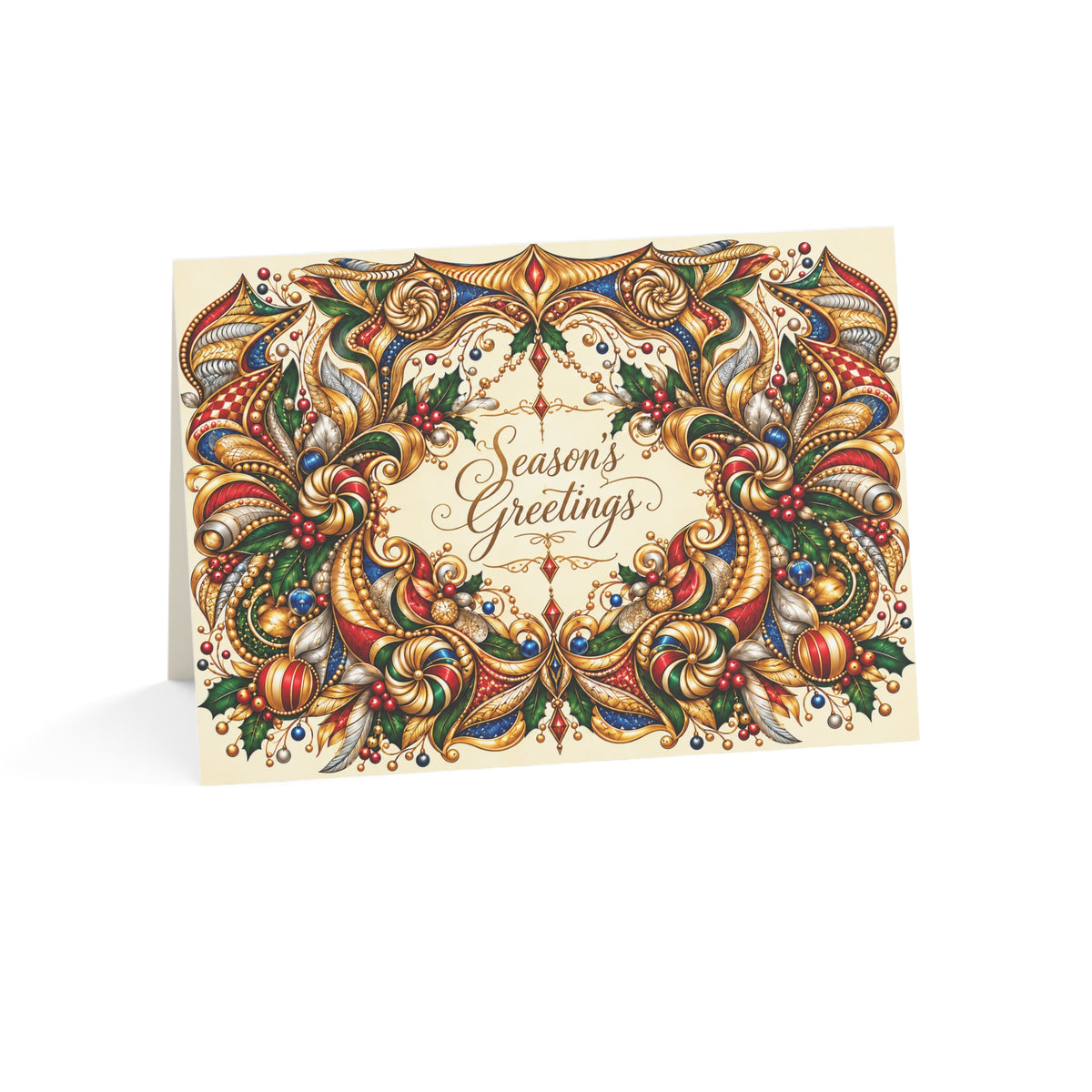 Holiday Splendor — Season’s Greetings Card