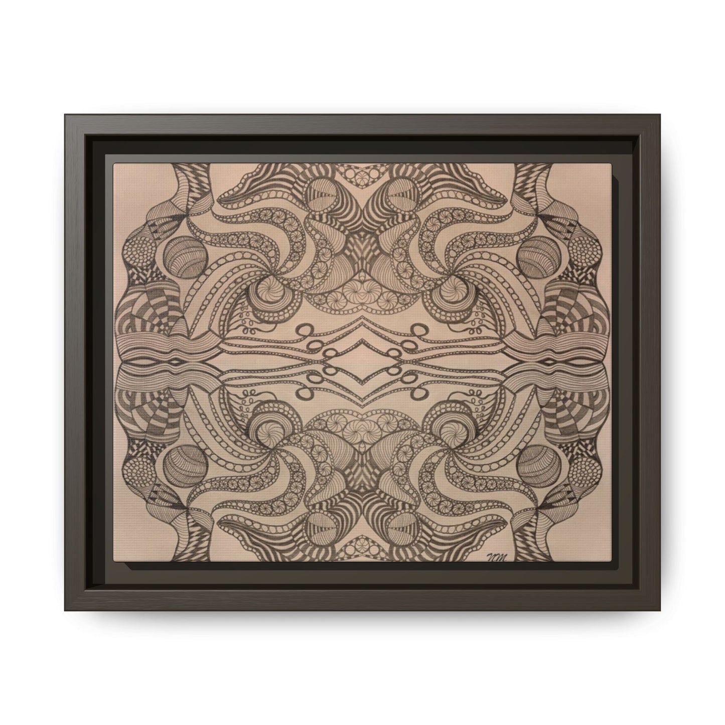 Matte Canvas, Framed (Multi-color)