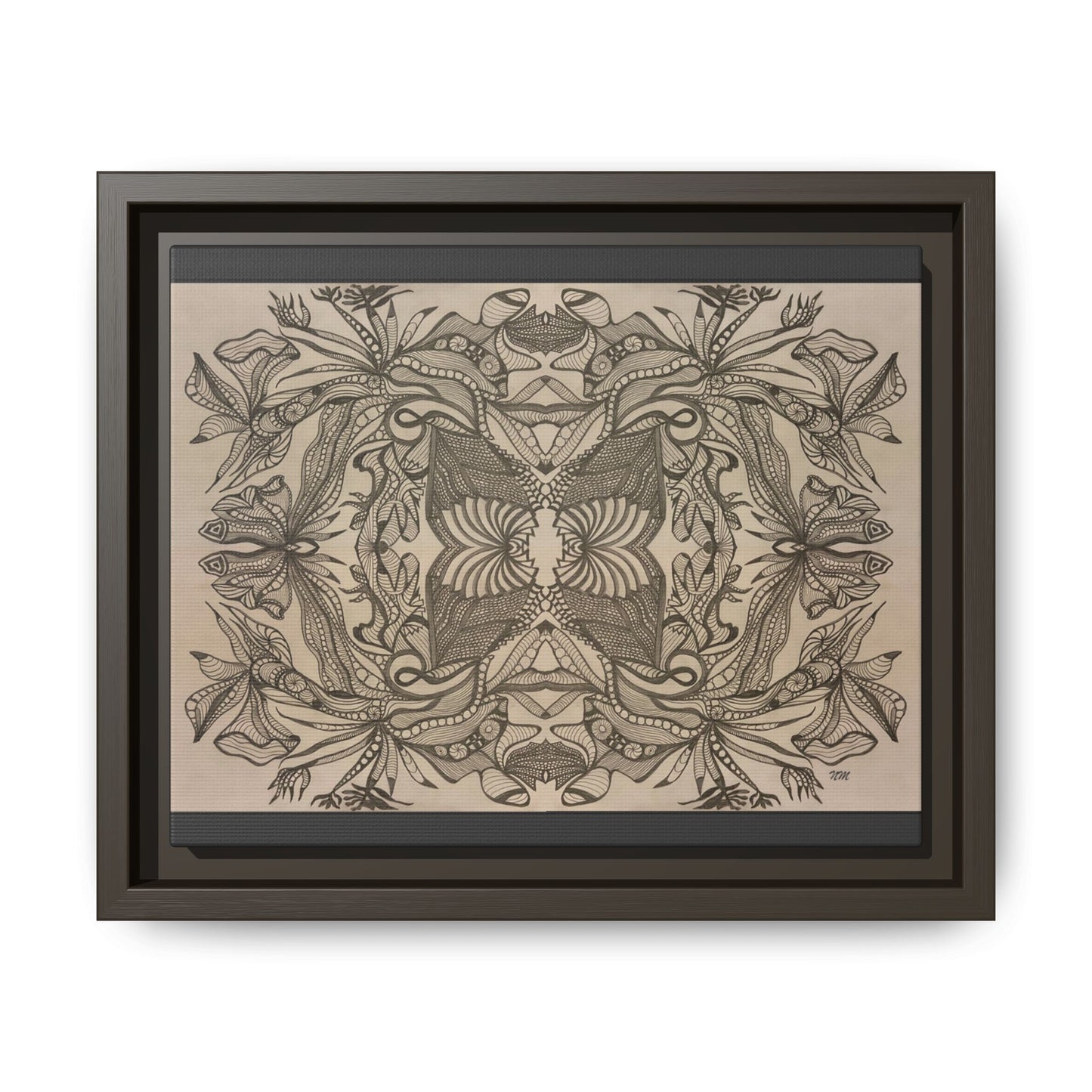 Matte Canvas, Framed (Multi-color)