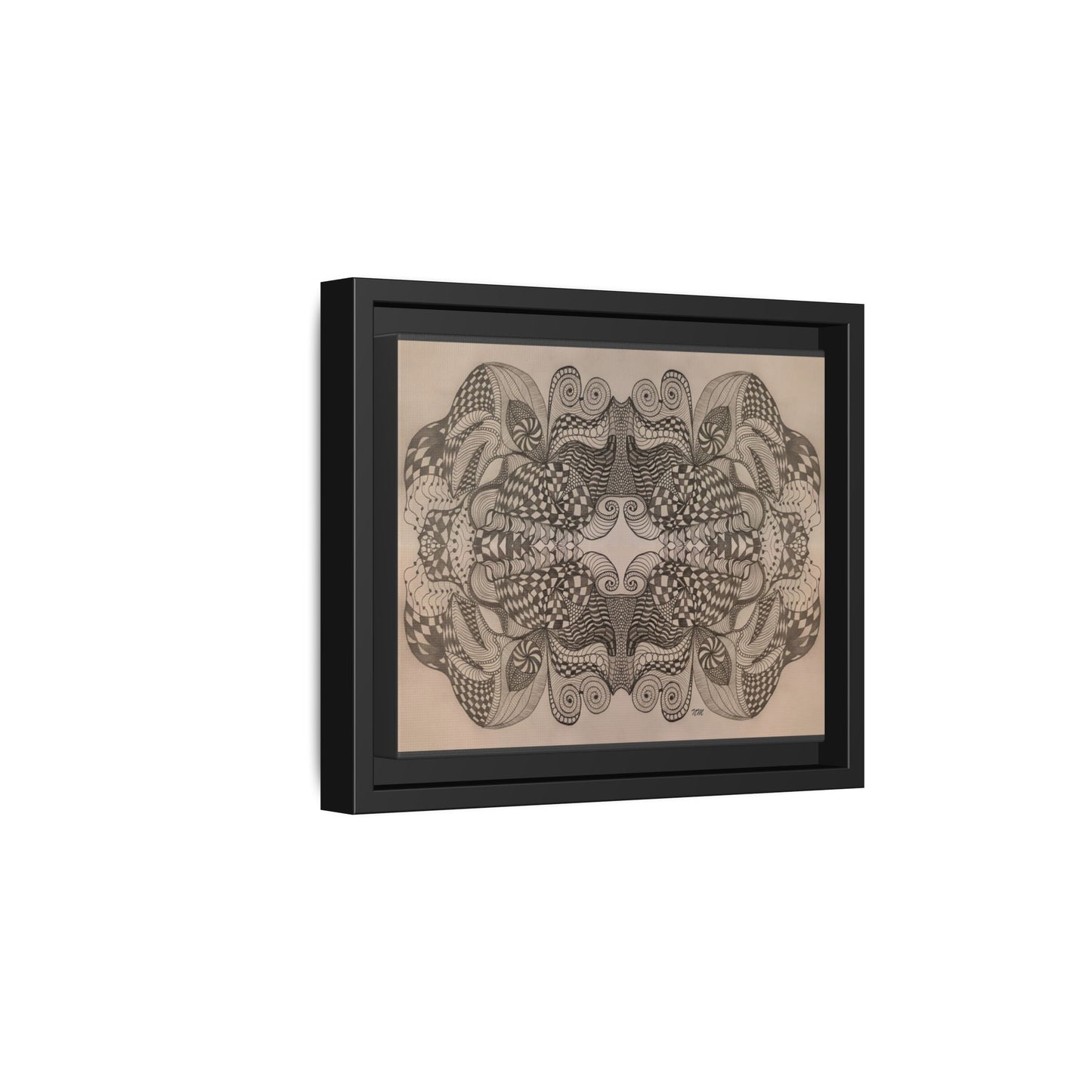 Matte Canvas, Framed (Multi-color)