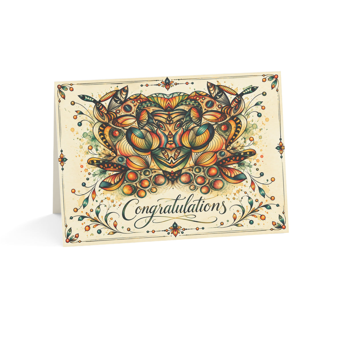 Wild Harmony — Congratulations Greeting Card