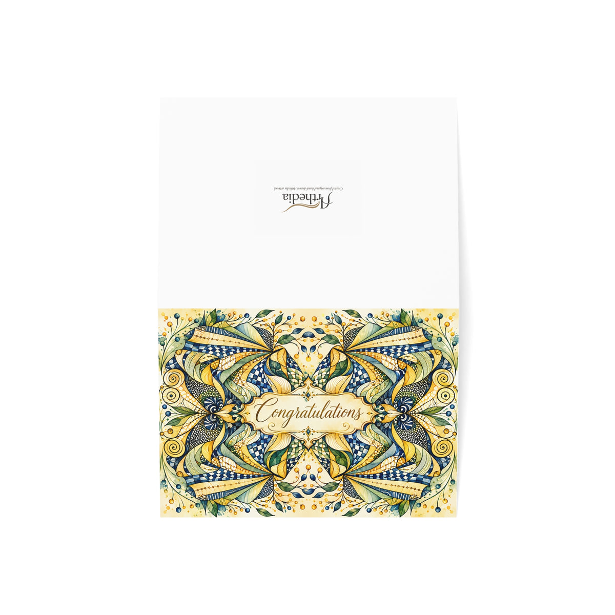 Flourish — Congratulations Greeting Card