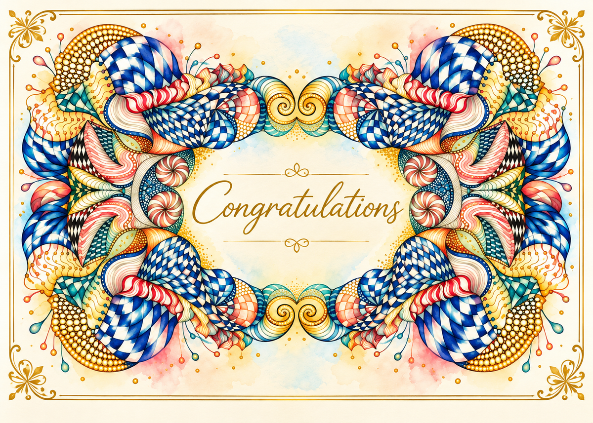 Together — Congratulations Greeting Card