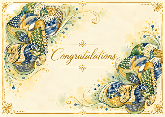 Harmony — Congratulations Greeting Card