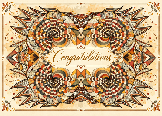 Radiance — Congratulations Greeting Card