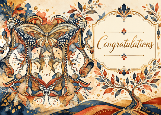 Celebration — Congratulations Greeting Card
