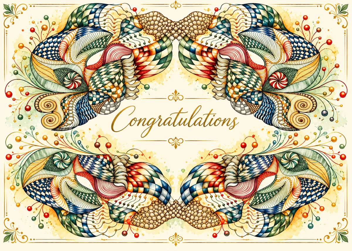 Dance — Congratulations Greeting Card