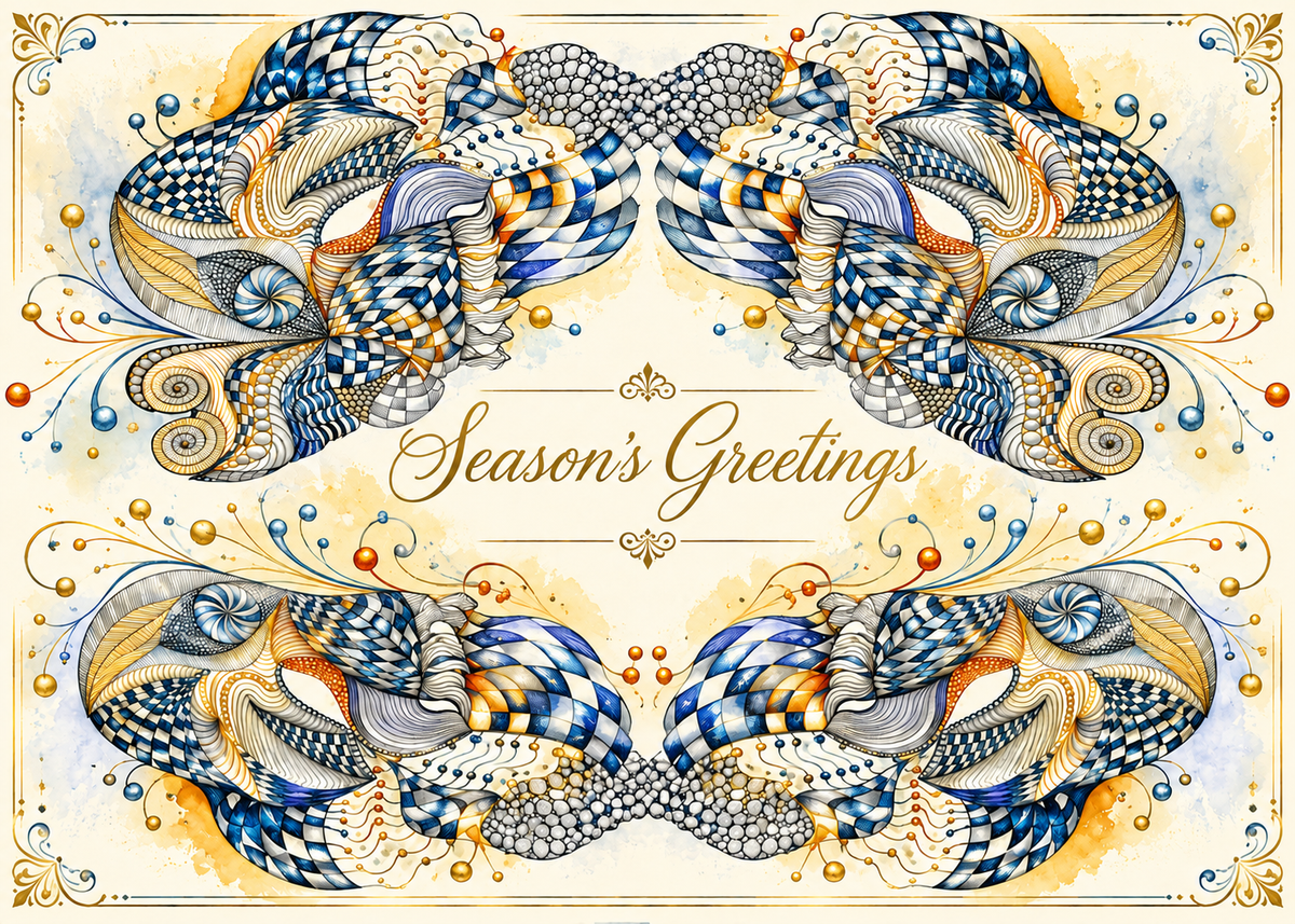 Winter Dance — Season’s Greetings Card